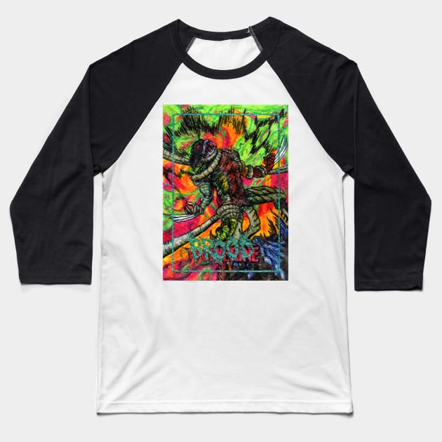 Wolverine: BROOD Baseball T-Shirt by Mark Bartle Art